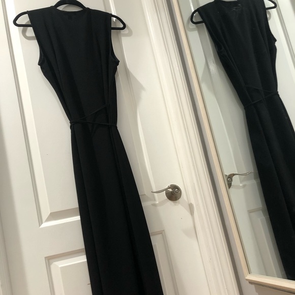 American Apparel size medium 95% polyester 5% elastane wrap dresses - Picture 7 of 17